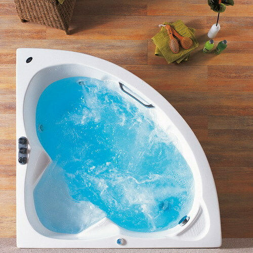 Acrilan Mykonos 125 Acrylic Corner Bathtub 125x125cm