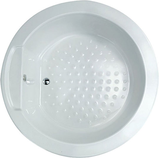 Sanitec Joanna 513 Μπανιέρα Ελεύθερης Τοποθέτησης Ακρυλική 170x153x57cm
