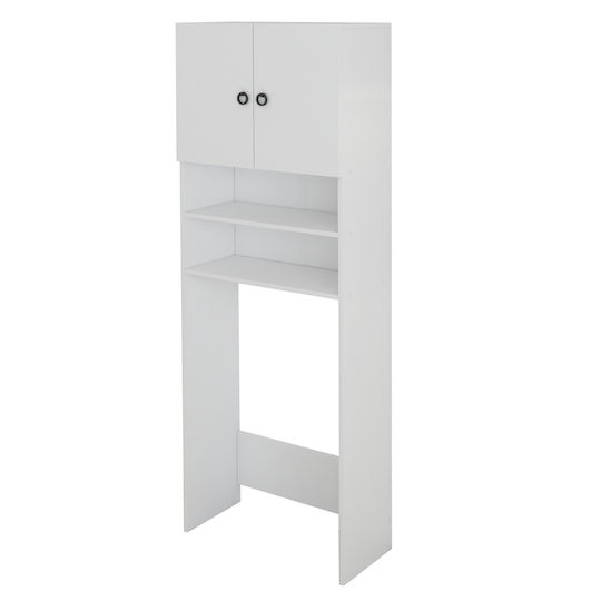 HomeMarkt Terry Bathroom Cabinet Laundry L64xW27xH180cm White