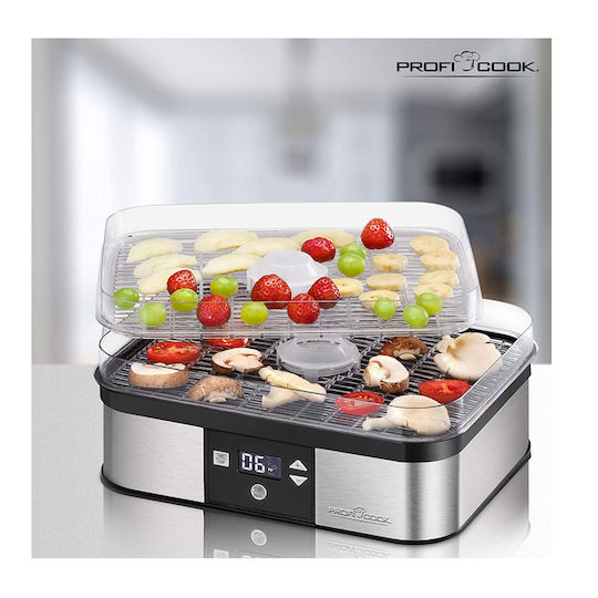 Profi Cook PC-DR 1116 Сушилня за Храна с 4 Рафта и Регулируема Температура 40-70°C
