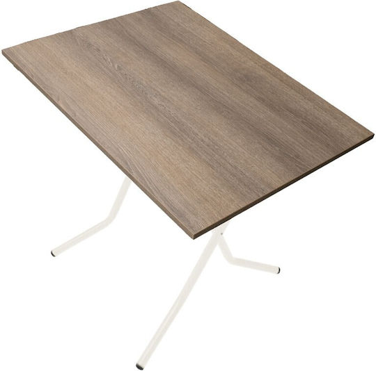 Clack Κουζίνας Πτυσσόμενο Σταχτί 80x60x75εκ. Clack Κουζίνας Πτυσσόμενο Σταχτί 80x60x75εκ.