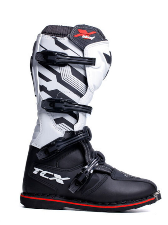 TCX X-Blast Ανδρικές Μπότες Motocross Black/White/Red