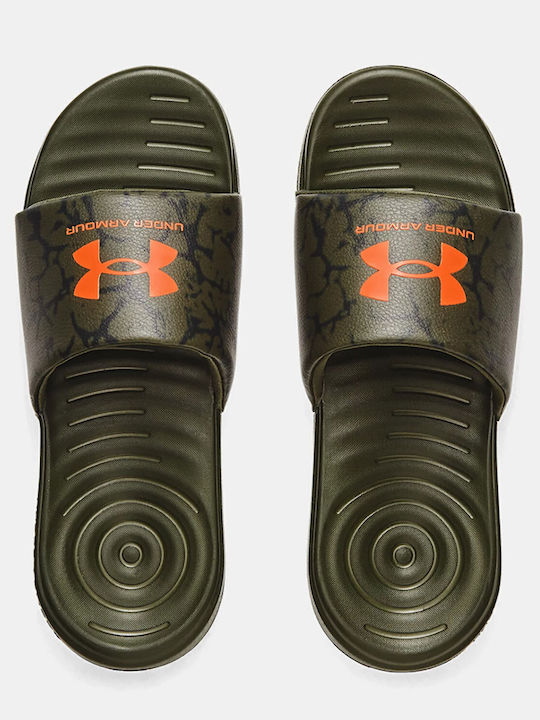 Ansa Fixed Men's Slides Khaki