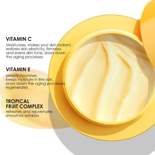 7DAYS Vitamin C Κρέμα Προσώπου για Ενυδάτωση & Λάμψη με Βιταμίνη C 50ml
