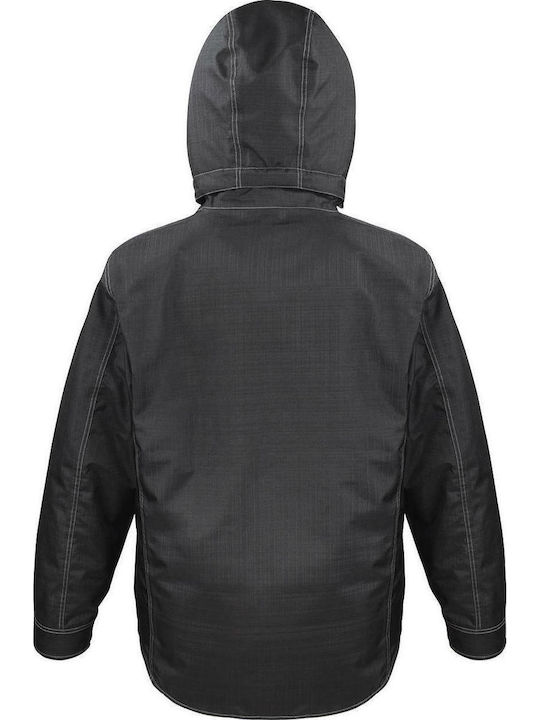 Winter Jacke Wasserdicht Schwarz