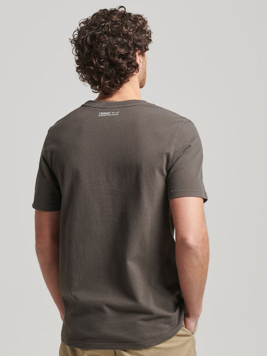 Superdry M D2 Ovin Vintage T-shirt Γκρι