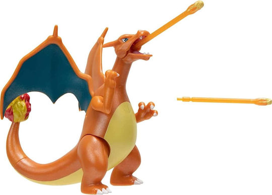 Jazwares Charmander, Charmeleon, Charizard Pokemon για 4+ Ετών