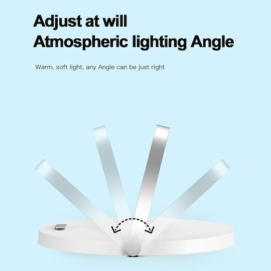 XO Ασύρματος Φορτιστής (Qi Pad) 15W Λευκός (Atmosphere WX030)