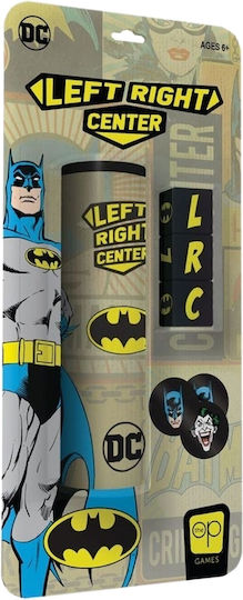 Board Game Left Right Center: Batman for 3+ Players 6+ Years Old (EN) USAopoly