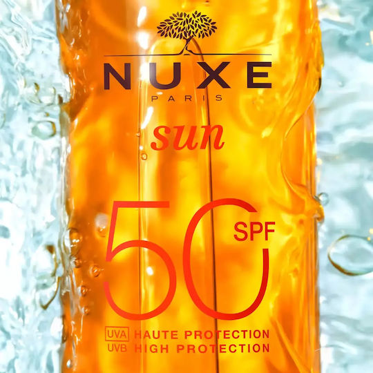 Nuxe Sun Αντηλιακό Λάδι Προσώπου SPF50 σε Spray 150ml