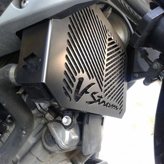 Cosmo Motorcycle Radiator Protector Suzuki V-Strom 650 2004-2011 Black
