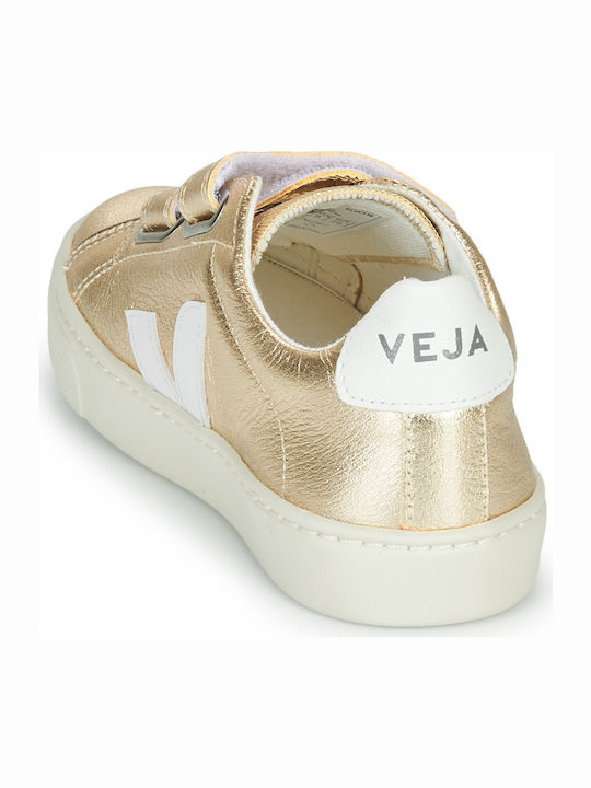Παιδικά Sneakers με Σκρατς Χρυσά