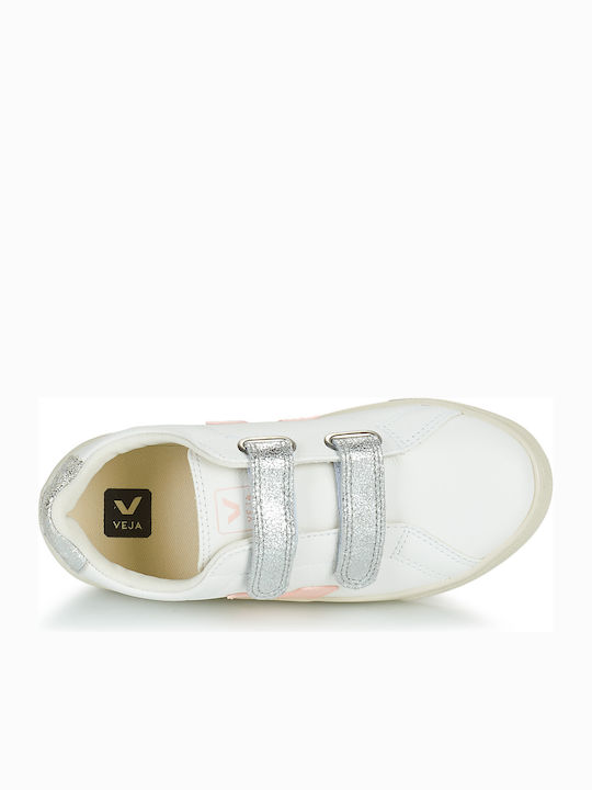 Kinder Sneakers mit Klettverschluss Weiß