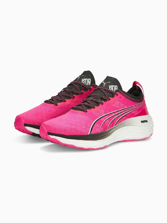Puma Foreverrun Nitro Γυναικεία Αθλητικά Παπούτσια Running Ροζ