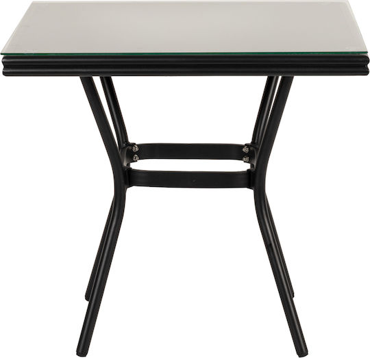 Bar Angola Free Standing 80x80x75cm Black