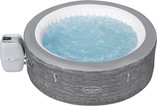 Lay-Z-Spa Round Inflatable Swimming Pool with Hydromassage 196x66cm