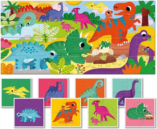 Kids Puzzle Dinos for 2++ Years 32pcs Ludattica