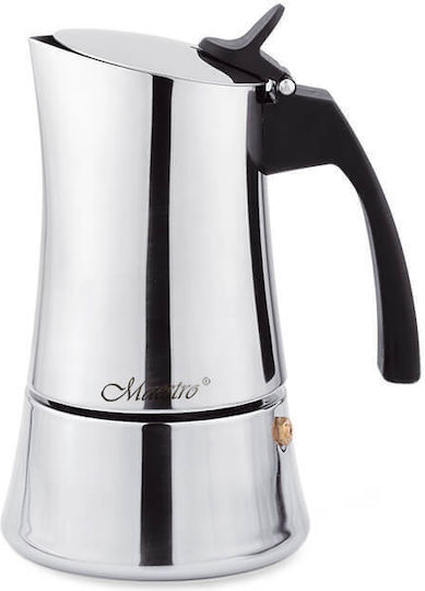 Maestro Maestro Espresso Pot 2 Cups Silver