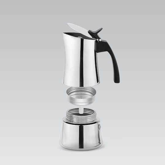 Maestro Maestro Espresso Pot 2 Cups Silver