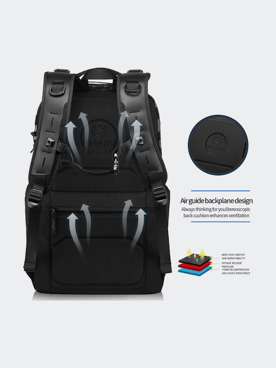 Ozuko Backpack Αδιάβροχο 35lt Μαύρο