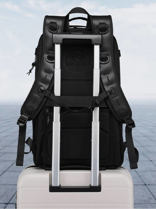 Ozuko Backpack Αδιάβροχο 35lt Μαύρο