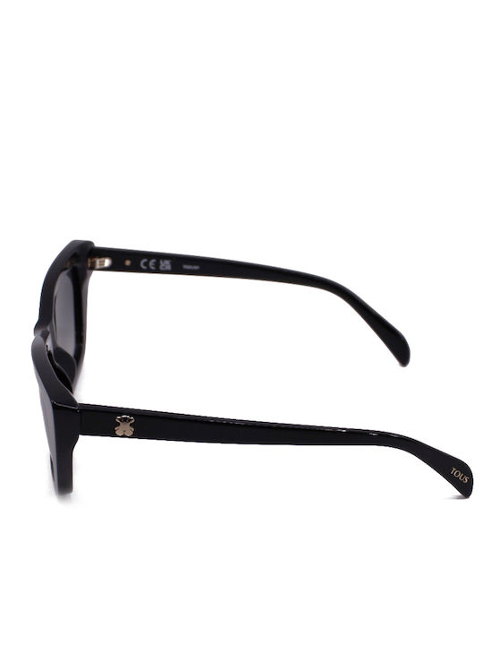 Tous Women's Sunglasses with Black Plastic Frame and Black Gradient Lens TOB45V 0700