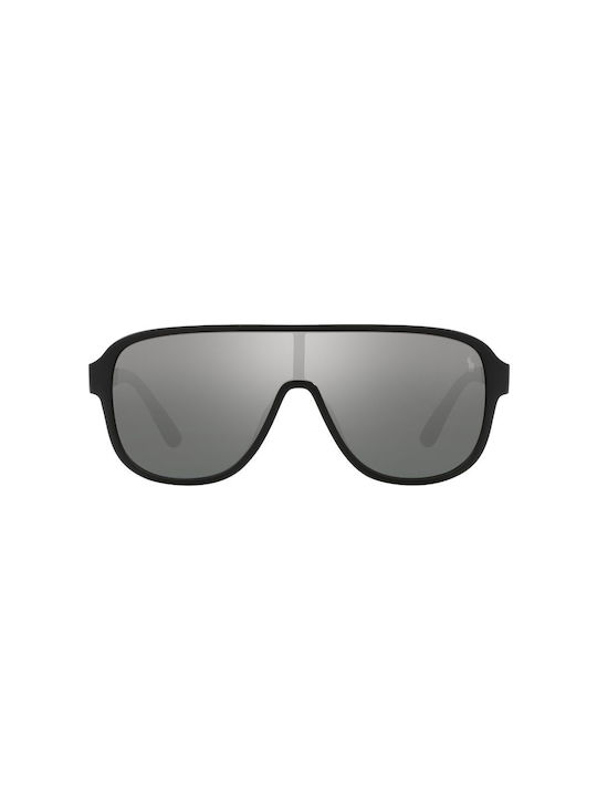 Ralph Lauren Men's Sunglasses with Black Plastic Frame and Gray Gradient Lens PH4196U 53896G