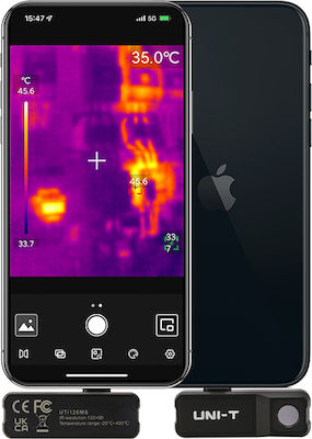 Uni-T Handheld Thermal Camera for Mobile -20°C-400°C UTi120MS