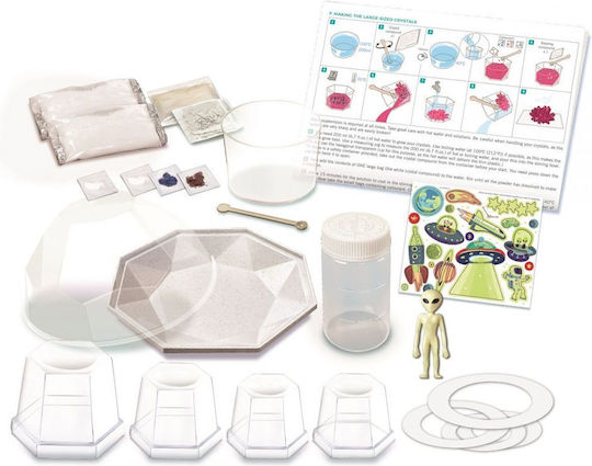 4M Crystal Cultivation Space Lernspiel Kristalle für 10+ Jahre Jahre