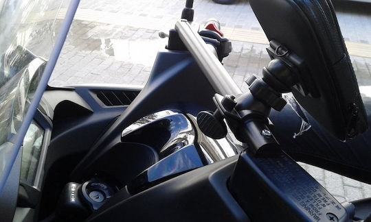 Moto Discovery Bars for Motorcycle Mobile Mount for Honda Integra 700/750