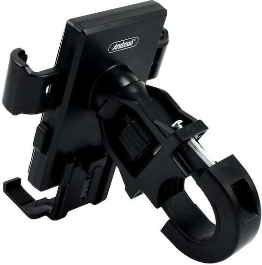 Andowl Mount Phone Motorcycle with Adjustable Arm 5-6.5" for Steering Wheel