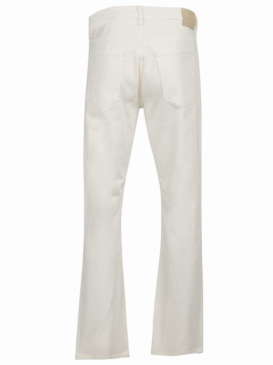 Gant Men's Jeans Pants in Straight Line White