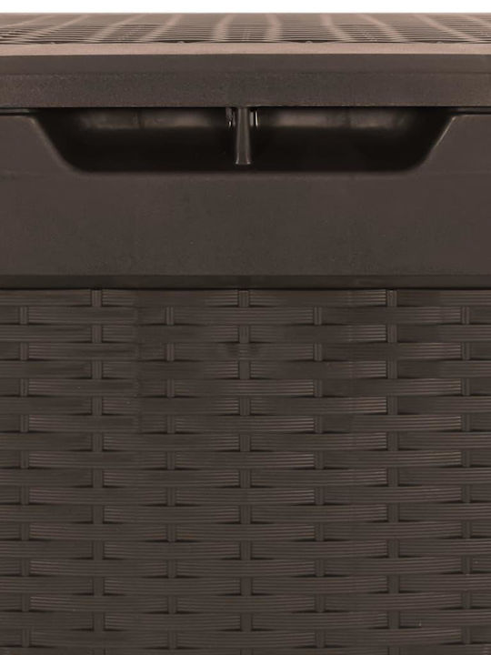 vidaXL Outdoor Storage Box Brown L119xW48xH60cm