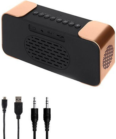 Adler Ceas De Masă Digital Led Cu Ceas Deșteptător Și Radio Negru AD 1190cr