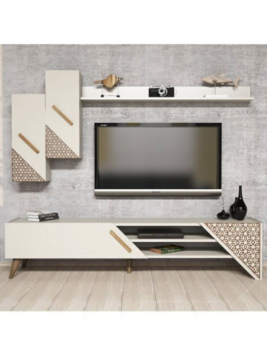 Животно помещение ТВ единица Beril Cream Д180xШ37xВ40бр