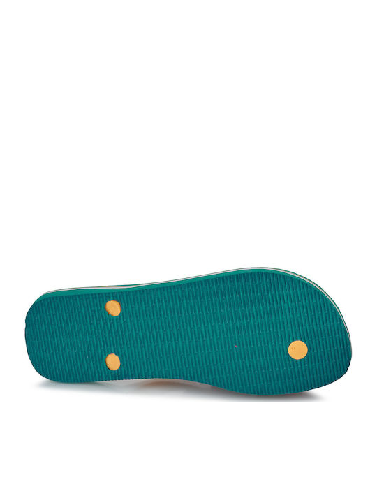 Παιδικές Σαγιονάρες Flip Flops Πορτοκαλί Brasil Logo