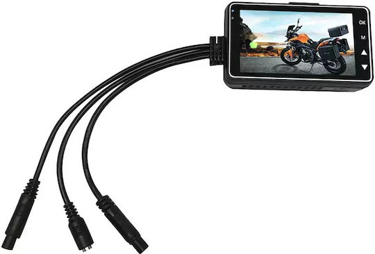 TR- Set Autokamera DVR 1080P mit Bildschirm 3" & Rückfahrkamera