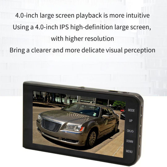 Andowl 4K Windshield Car DVR, Display