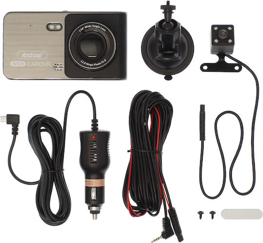 Andowl 4K Windshield Car DVR, Display