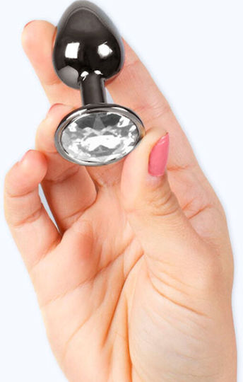 Secretplay Plug & Play Πρωκτική Σφήνα Small Gunmetal 7cm