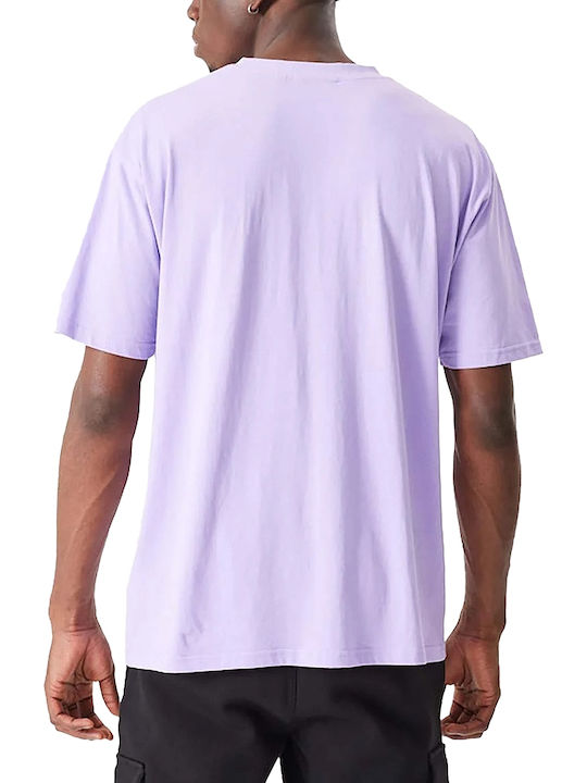 New Era League Essentials T-shirt Bărbătesc cu Mânecă Scurtă Violet