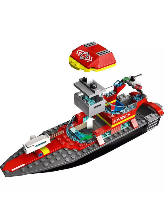 Παιχνιδολαμπάδα Fire Rescue Boat για 5+ Ετών LEGO