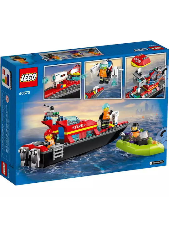 Παιχνιδολαμπάδα Fire Rescue Boat για 5+ Ετών LEGO