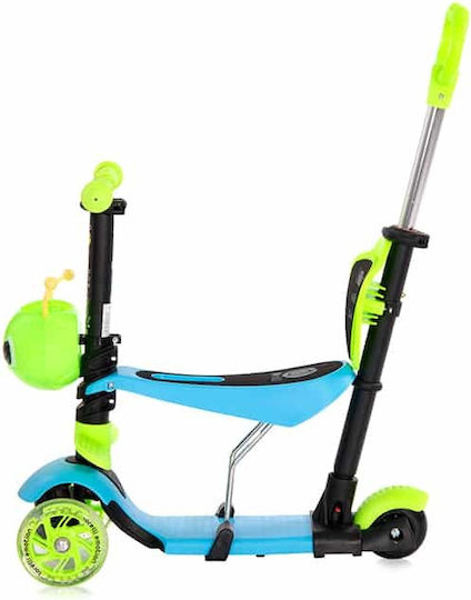 Lorelli Kinderroller Klappbar Smart Plus 3-Rad mit Sitz für 3+ Jahre Grün