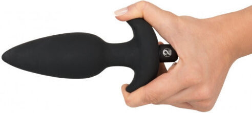 Lovense G015 Πρωκτική Σφήνα Black Vibe Plug με Δόνηση Μαύρη 14cm