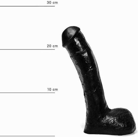 All Black Josef Dildo Анално дилдо Black 23см
