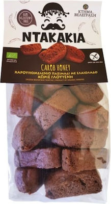 Κτήμα Βελεγράκη Crostini din Carob cu ulei de măsline 300Traduceți în limba 'română' următoarea unitate de specificații pentru un site de comerț electronic în categoria 'Produse de patiserie'. Răspundeți doar cu traducerea 1buc