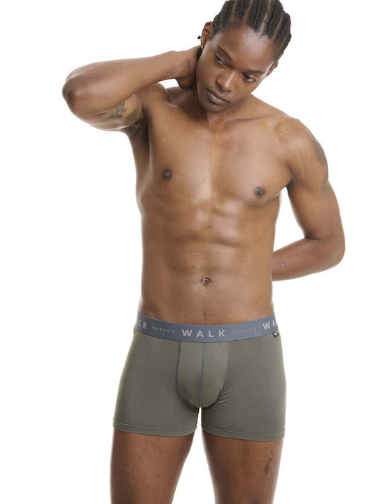 Ανδρικά Μποξεράκια Blue/Khaki 2Pack