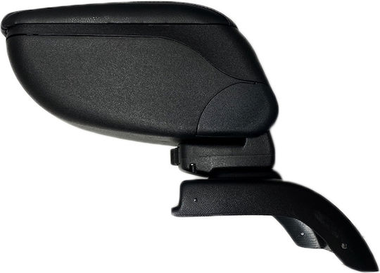 Cik Car Leather Armrest for Seat Leon Black