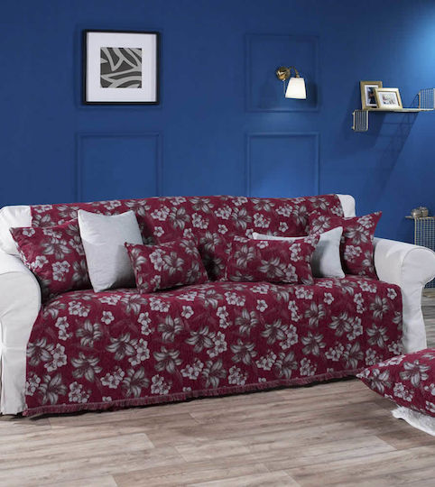 Teoran Louisiana Armchair Throw Chenille 150x180cm